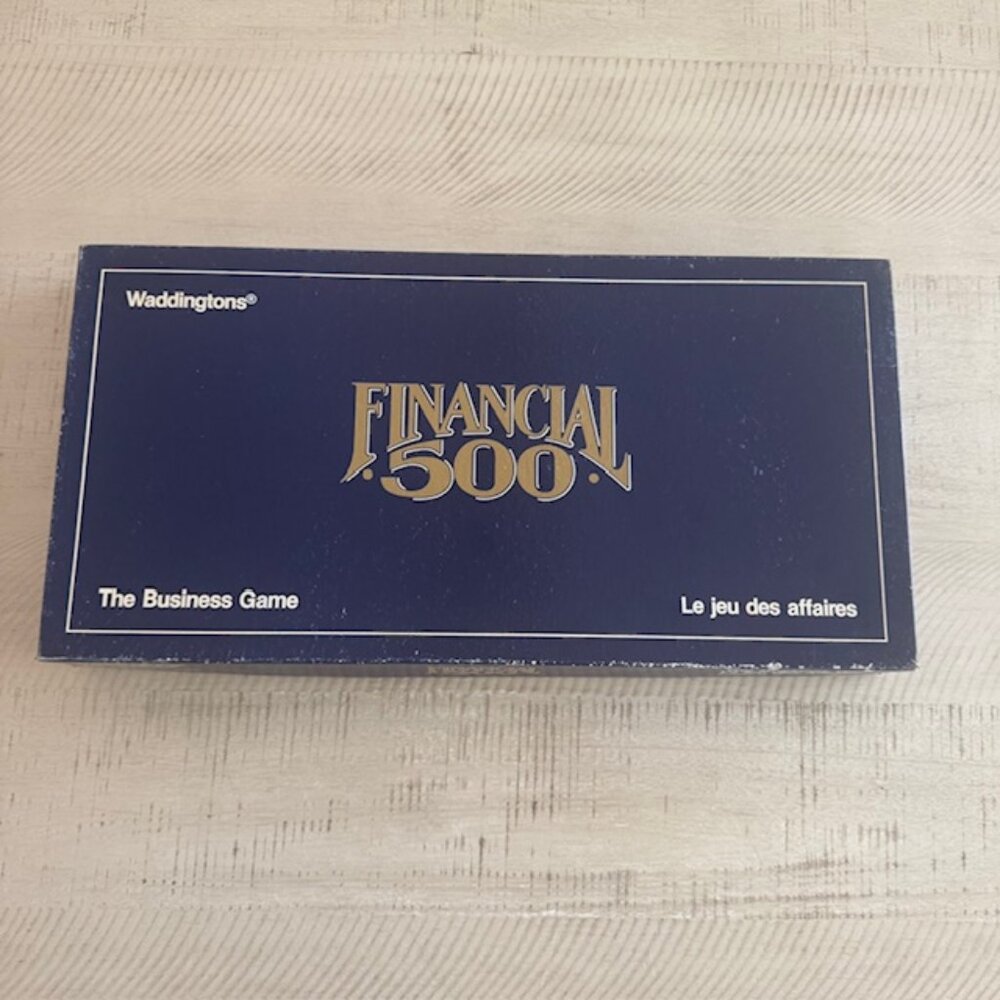 Vintage 1981 Waddingtons Financial 500 (French/English)